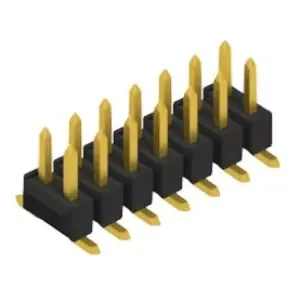 Kostenloser Rückversand Stiftleiste, 14-polig, RM 2.54 mm, abgewinkelt, schwarz, 10049104