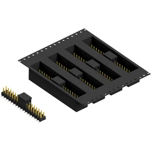 Mega-Angebot Stiftleiste, 34-polig, RM 2.54 mm, abgewinkelt, schwarz, SL11SMD04034SBTR