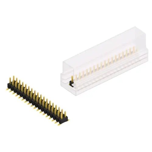 Direktkauf Stiftleiste, 36-polig, RM 2.54 mm, abgewinkelt, schwarz, SL11SMD04036GSM