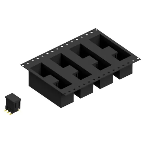 Stiftleiste, 6-polig, RM 2.54 mm, abgewinkelt, schwarz, SL11SMD0406GBTR Jetzt Kaufen