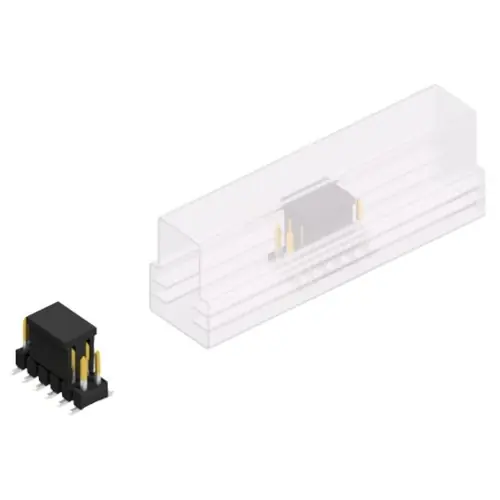 Stiftleiste, 12-polig, RM 2.54 mm, abgewinkelt, schwarz, 10049204 Ausverkauf