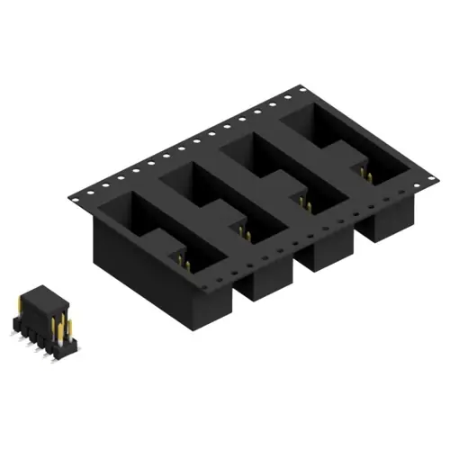 Stiftleiste, 12-polig, RM 2.54 mm, abgewinkelt, schwarz, 10049205 Super-Preis