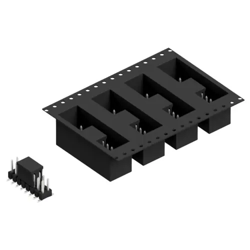Stiftleiste, 16-polig, RM 2.54 mm, abgewinkelt, schwarz, 10049235 Bestpreis