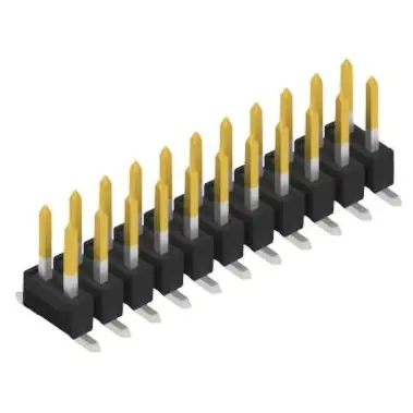 Nur Für Kurze Zeit Stiftleiste, 22-polig, RM 2.54 mm, abgewinkelt, schwarz, 10049267