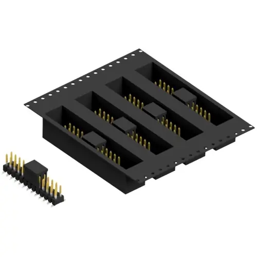 Stiftleiste, 26-polig, RM 2.54 mm, abgewinkelt, schwarz, SL11SMD05226SBTR Nur Für Kurze Zeit