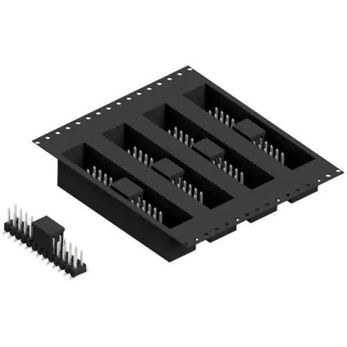 Sale Stiftleiste, 26-polig, RM 2.54 mm, abgewinkelt, schwarz, SL11SMD05226ZBTR