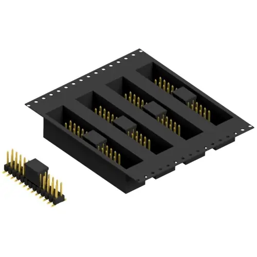 Must-Have Stiftleiste, 26-polig, RM 2.54 mm, abgewinkelt, schwarz, 10049514