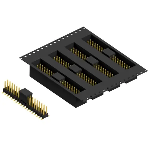 Wochenendangebot Stiftleiste, 36-polig, RM 2.54 mm, abgewinkelt, schwarz, SL11SMD06236GBTR