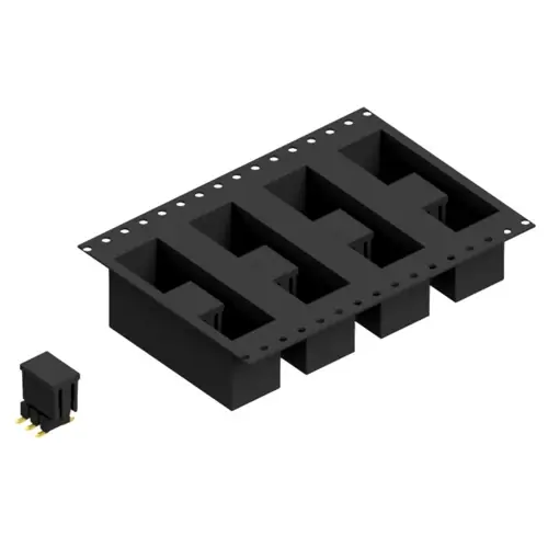 Preiswert Stiftleiste, 6-polig, RM 2.54 mm, abgewinkelt, schwarz, 10049385