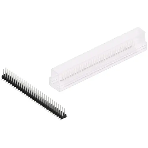 Wochenendangebot Stiftleiste, 60-polig, RM 2.54 mm, abgewinkelt, schwarz, SL11SMD06260ZSM