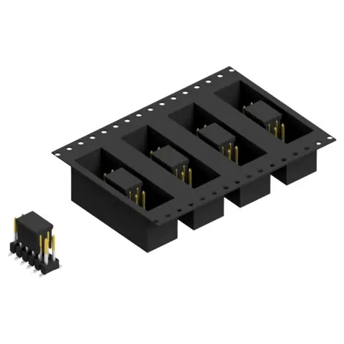 Stiftleiste, 12-polig, RM 2.54 mm, abgewinkelt, schwarz, 10049643 Bestpreis