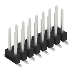 Stiftleiste, 16-polig, RM 2.54 mm, abgewinkelt, schwarz, 10049671 Finale Aktion