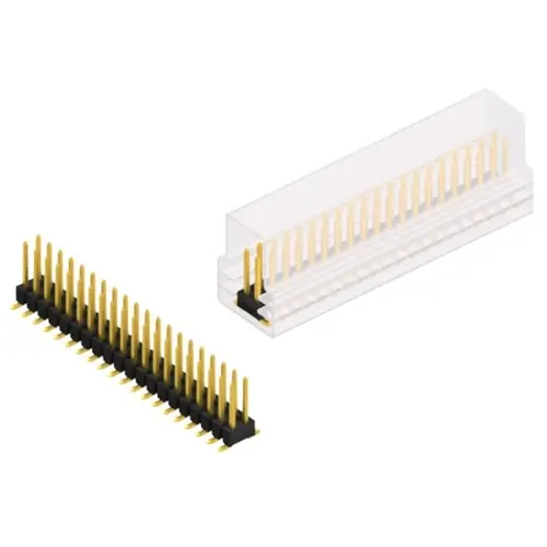 Sale Stiftleiste, 40-polig, RM 2.54 mm, abgewinkelt, schwarz, 10049794