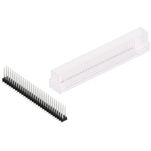 Stiftleiste, 58-polig, RM 2.54 mm, abgewinkelt, schwarz, SL11SMD10458ZSM Angebot