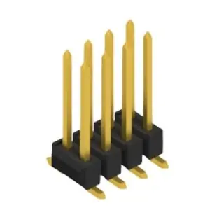 Finale Aktion Stiftleiste, 8-polig, RM 2.54 mm, abgewinkelt, schwarz, 10049818