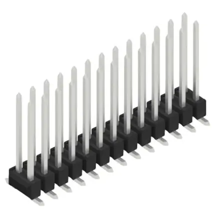 Stiftleiste, 26-polig, RM 2.54 mm, abgewinkelt, schwarz, 10050024 Garantierte Lieferung