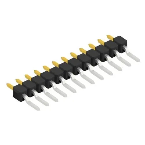 Stiftleiste, 12-polig, RM 2.54 mm, gerade, schwarz, SL12SMD03112S Heißes Angebot