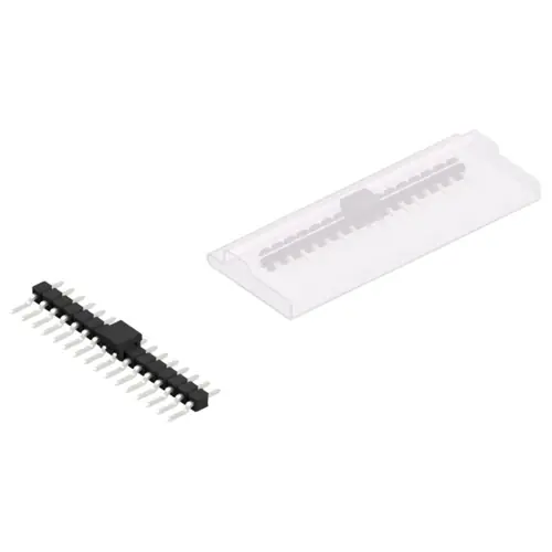 Stiftleiste, 16-polig, RM 2.54 mm, gerade, schwarz, SL12SMD03116ZBSM Sichere Zahlung