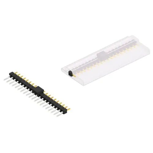 Stiftleiste, 20-polig, RM 2.54 mm, gerade, schwarz, 10050109 Letzte Chance