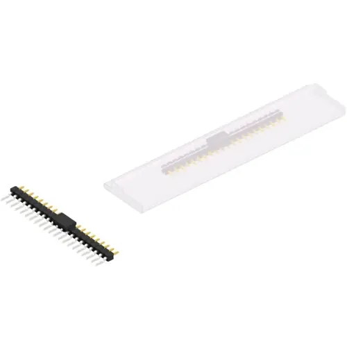 Direktkauf Stiftleiste, 21-polig, RM 2.54 mm, gerade, schwarz, SL12SMD03121SBSM