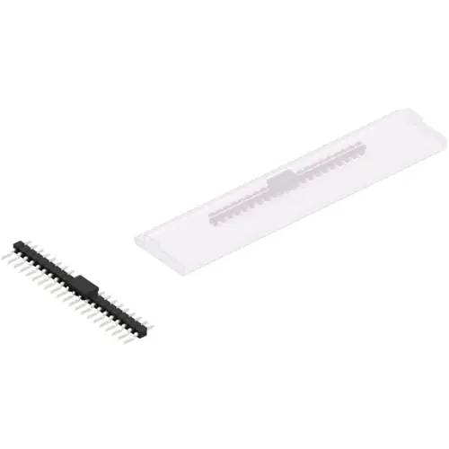 Stiftleiste, 21-polig, RM 2.54 mm, gerade, schwarz, SL12SMD03121ZBSM Top-Angebot