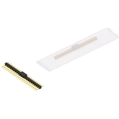 Stiftleiste, 22-polig, RM 2.54 mm, gerade, schwarz, SL12SMD03122GBSM Letzte Chance