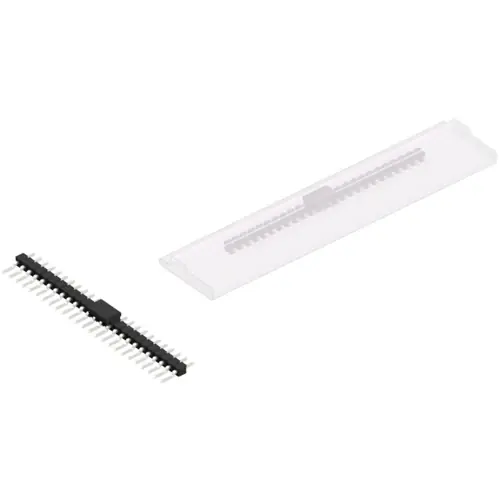 Stiftleiste, 25-polig, RM 2.54 mm, gerade, schwarz, SL12SMD03125ZBSM Knallerangebot