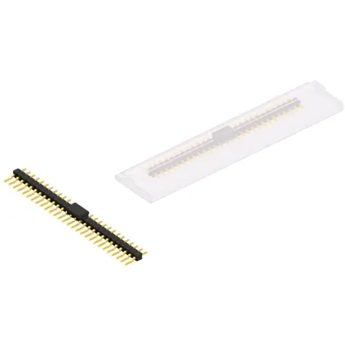 Top-Angebot Stiftleiste, 28-polig, RM 2.54 mm, gerade, schwarz, SL12SMD03128GBSM