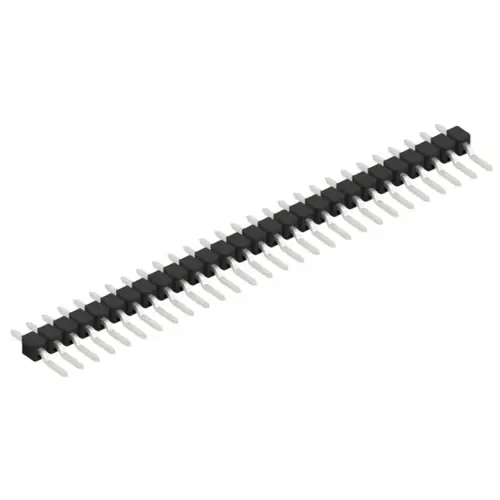 Stiftleiste, 28-polig, RM 2.54 mm, gerade, schwarz, SL12SMD03128Z Heißes Angebot