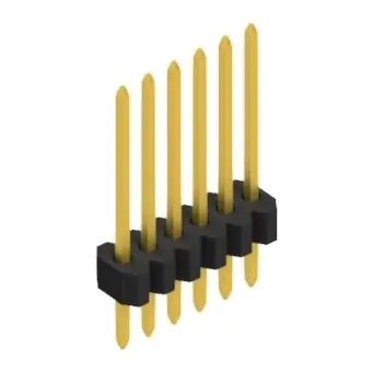 Stiftleiste, 6-polig, RM 1.27 mm, gerade, schwarz, 10060459 Jetzt Kaufen