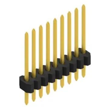 Stiftleiste, 9-polig, RM 1.27 mm, gerade, schwarz, 10060465 Must-Have