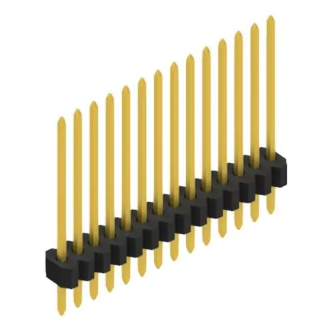 Nur Heute Stiftleiste, 14-polig, RM 1.27 mm, gerade, schwarz, 10060554