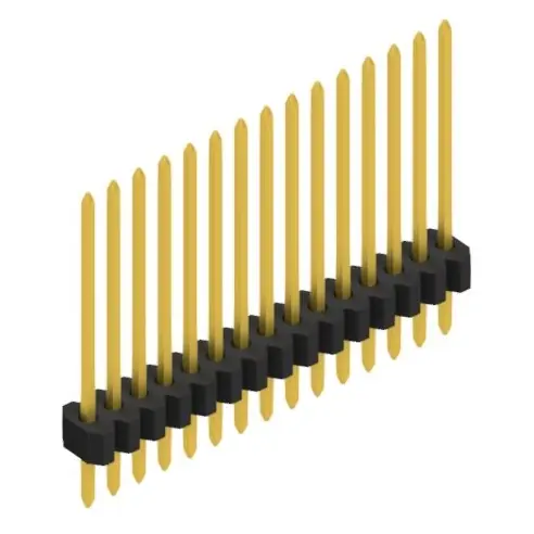 Stiftleiste, 15-polig, RM 1.27 mm, gerade, schwarz, 10060556 Online Kaufen