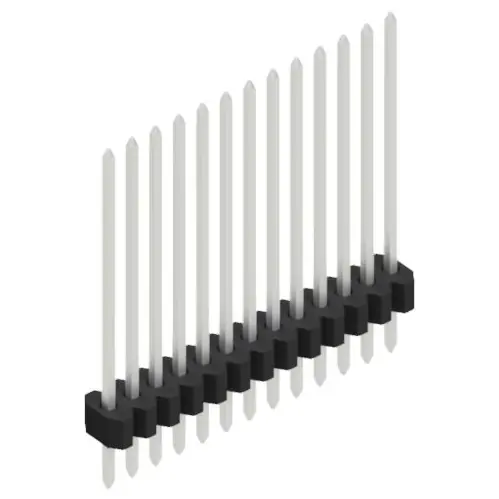 Stiftleiste, 13-polig, RM 1.27 mm, gerade, schwarz, 10060854 Neue Kollektion