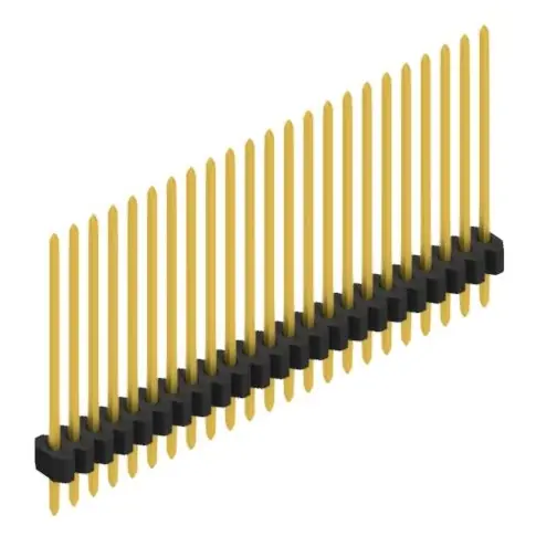 Sale Stiftleiste, 23-polig, RM 1.27 mm, gerade, schwarz, 10060873