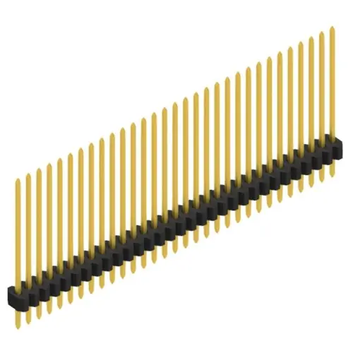 Stiftleiste, 31-polig, RM 1.27 mm, gerade, schwarz, 10060891 Heißes Angebot