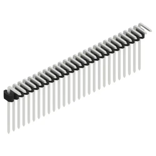 Direkt Vom Hersteller Stiftleiste, 27-polig, RM 1.27 mm, abgewinkelt, schwarz, 10061113