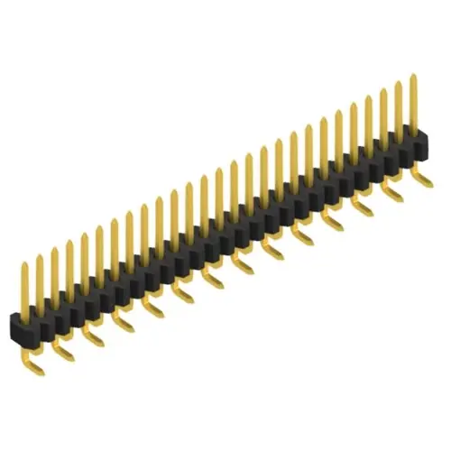 Neue Kollektion Stiftleiste, 27-polig, RM 1.27 mm, abgewinkelt, schwarz, SLVW1SMD04827G