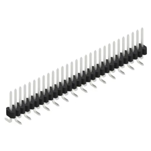 Heißes Angebot Stiftleiste, 29-polig, RM 1.27 mm, abgewinkelt, schwarz, SLVW1SMD04829Z