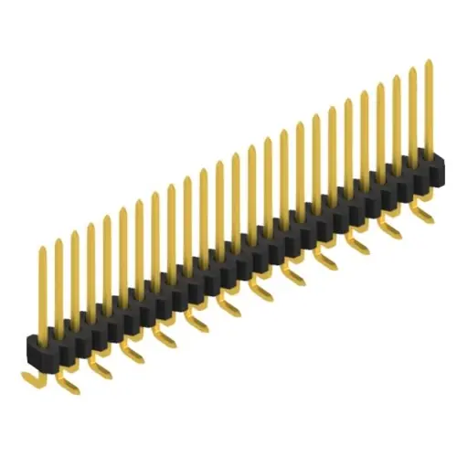 Angebot Stiftleiste, 25-polig, RM 1.27 mm, abgewinkelt, schwarz, SLVW1SMD07325G