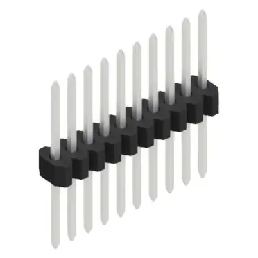 Stiftleiste, 10-polig, RM 1.27 mm, gerade, schwarz, 10060622 Bestpreis