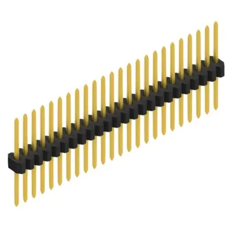 Sichere Zahlung Stiftleiste, 24-polig, RM 1.27 mm, gerade, schwarz, 10060651