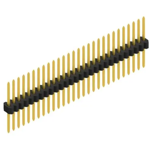 Mega-Angebot Stiftleiste, 28-polig, RM 1.27 mm, gerade, schwarz, 10060659