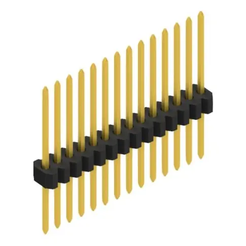 Stiftleiste, 14-polig, RM 1.27 mm, gerade, schwarz, 10060704 Preis Gesenkt