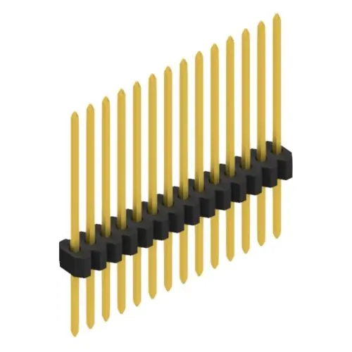 Stiftleiste, 14-polig, RM 1.27 mm, gerade, schwarz, 10060777 Finale Aktion