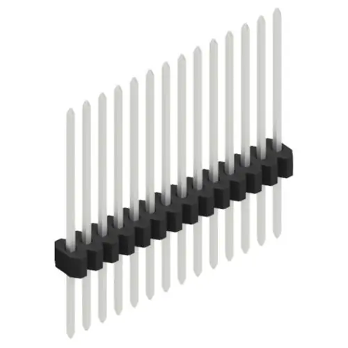 Knallerangebot Stiftleiste, 14-polig, RM 1.27 mm, gerade, schwarz, 10060778