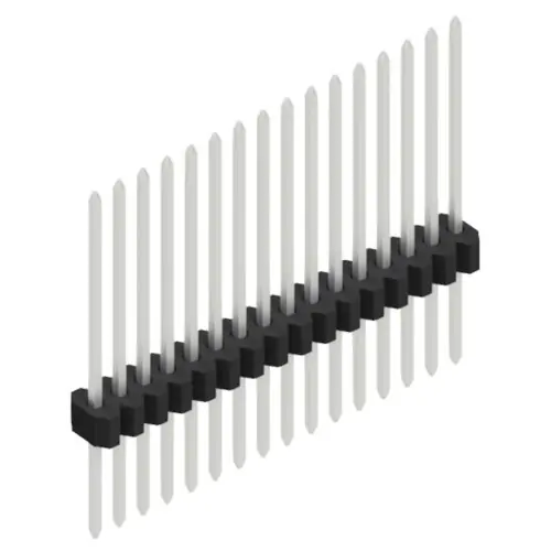 Knallerangebot Stiftleiste, 16-polig, RM 1.27 mm, gerade, schwarz, 10060783