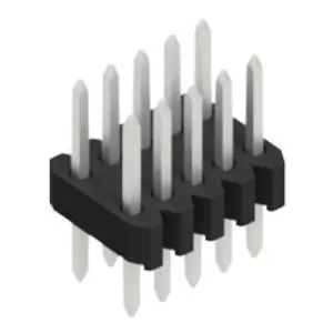 Direkt Vom Hersteller Stiftleiste, 10-polig, RM 1.27 mm, gerade, schwarz, SLVW203610Z