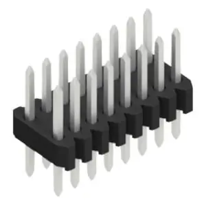 Preis Gesenkt Stiftleiste, 16-polig, RM 1.27 mm, gerade, schwarz, SLVW203616Z