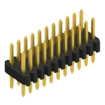 Top-Angebot Stiftleiste, 22-polig, RM 1.27 mm, gerade, schwarz, SLVW203622G